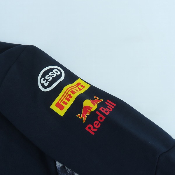実際に弊社で買取させて頂いたPUMA/プーマ Red Bull Racing/レッドブル フルジップパーカー F1/ダークネイビー/762165-01/XLの画像 2枚目