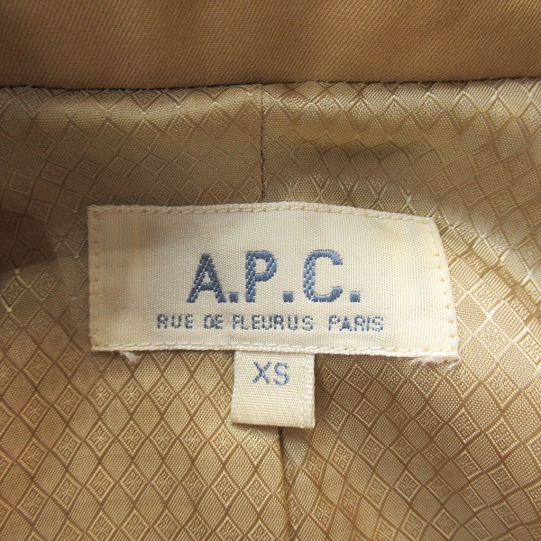 実際に弊社で買取させて頂いたA.P.C./アーペーセー コート/XSの画像 2枚目
