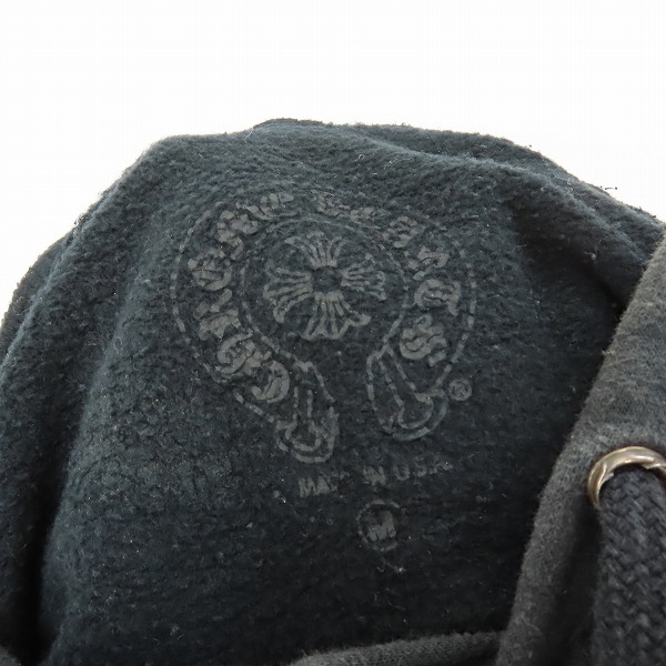 実際に弊社で買取させて頂いた【JPタグ】CHROME HEARTS/クロムハーツ マルチカラー セメタリークロスプリント プルオーバー パーカー Mの画像 2枚目