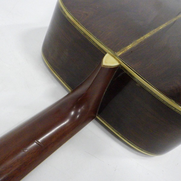 実際に弊社で買取させて頂いた★【弦無し】K.Yairi/ヤイリ YW600/YW-600 アコースティックギター/アコギ 1975年製 ハードケース付の画像 8枚目