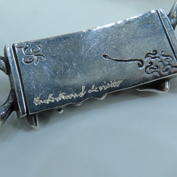 実際に弊社で買取させて頂いたFAL/エフエーエル コウモリ/クロス ブレスレット の画像 5枚目