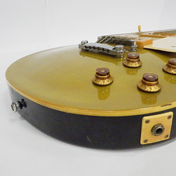 実際に弊社で買取させて頂いた★Epiphone/エピフォン Les Paul '56 Gold Top レスポール ゴールドトップ P-90搭載 エレキギターの画像 7枚目