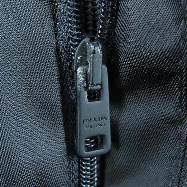 実際に弊社で買取させて頂いた【JPタグ】PRADA/プラダ 18SS ラバーパッチ ナイロントラックパンツ/48の画像 6枚目