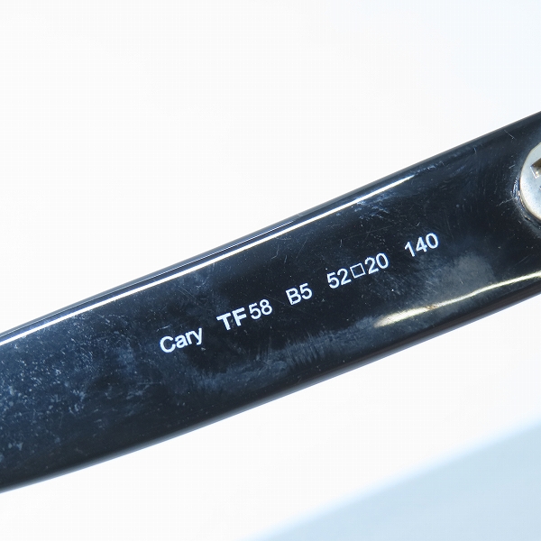 実際に弊社で買取させて頂いたTOM FORD/トムフォード Cary/キャリー サングラス/アイウェア TF58の画像 5枚目
