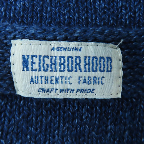 実際に弊社で買取させて頂いたNEIGHBORHOOD/ネイバーフッド FISHERMAN-B / CREW.LS フィッシャーマンニット 152STNH-KNM02/Sの画像 5枚目