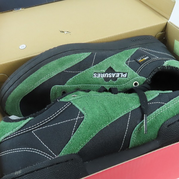 実際に弊社で買取させて頂いたReebok×PLEASURES/リーボック×プレジャーズ CLUB C 85/クラブシー GW2644/29.5の画像 8枚目