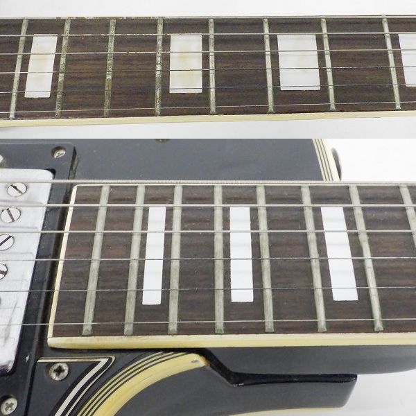 実際に弊社で買取させて頂いた ★【難有り】Greco/グレコ レスポールカスタムType ボルトオンネック グネコロゴ エレキギター ハードケース付 の画像 3枚目