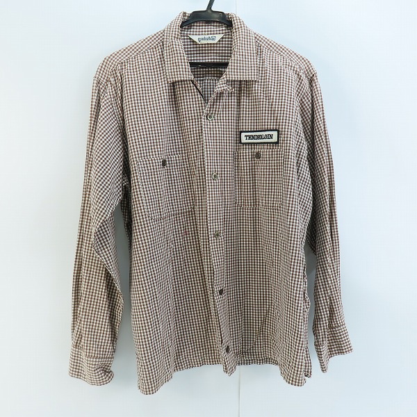 実際に弊社で買取させて頂いたTENDERLOIN/テンダーロイン T-HOPPER 長袖シャツ/ギンガムチェック/L