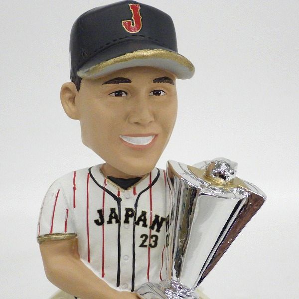 実際に弊社で買取させて頂いたFOCO/フォコ PLAYER BOBBLE ボブルヘッド WBC 2023 ラーズ・ヌートバー #23 首振り フィギュア の画像 2枚目