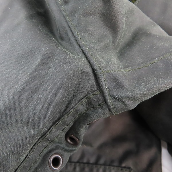 実際に弊社で買取させて頂いたBarbour/バブアー BEDALE WAX JACKET/ビデイルワックスジャケット 242MWX0018/38の画像 7枚目