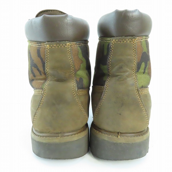 実際に弊社で買取させて頂いたTimberland/ティンバーランド Earthkeepers レースアップブーツ ダークブラウン スウェード 6618A/28の画像 1枚目