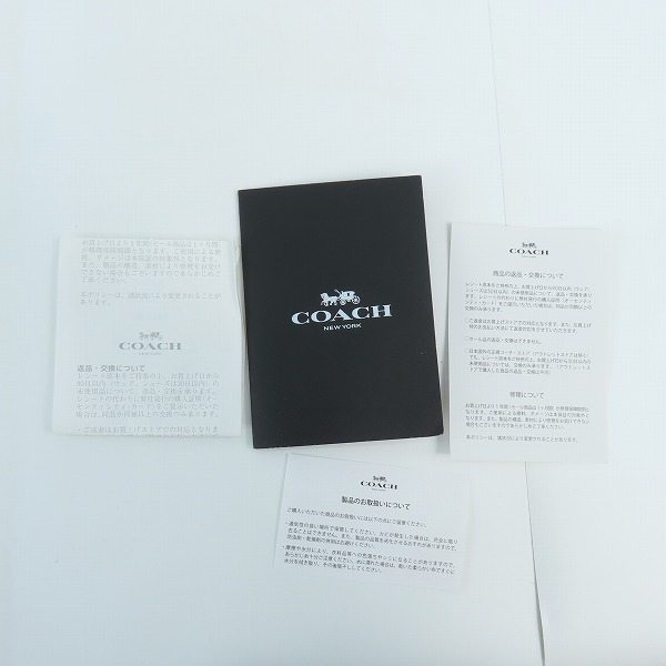 実際に弊社で買取させて頂いたCOACH/コーチ チャーター  レザーボディバッグ CP162の画像 9枚目