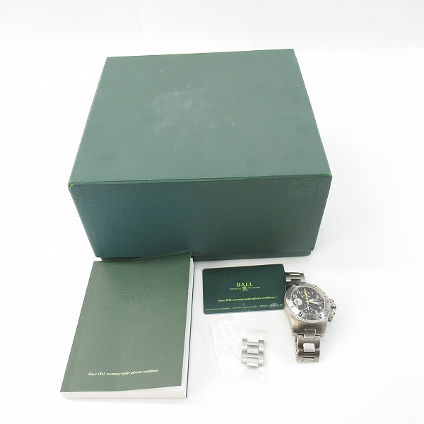 実際に弊社で買取させて頂いた【難有り】BALL WATCH/ボールウォッチ エンジニア ハイドロカーボン トリエステクロノ DC1026A-SJ-BKの画像 8枚目