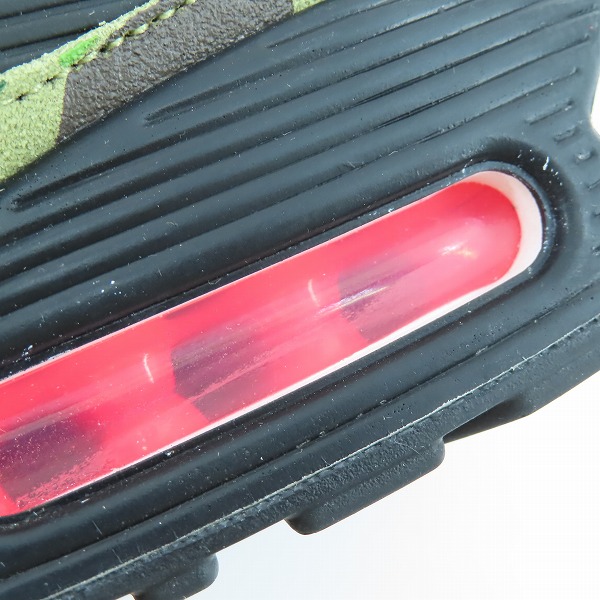 実際に弊社で買取させて頂いたNIKE×atmos/ナイキ×アトモス AIR MAX 90 SP REVERSE DUCK CAMO/リバース ダック カモ CW6024-600/27.5の画像 6枚目