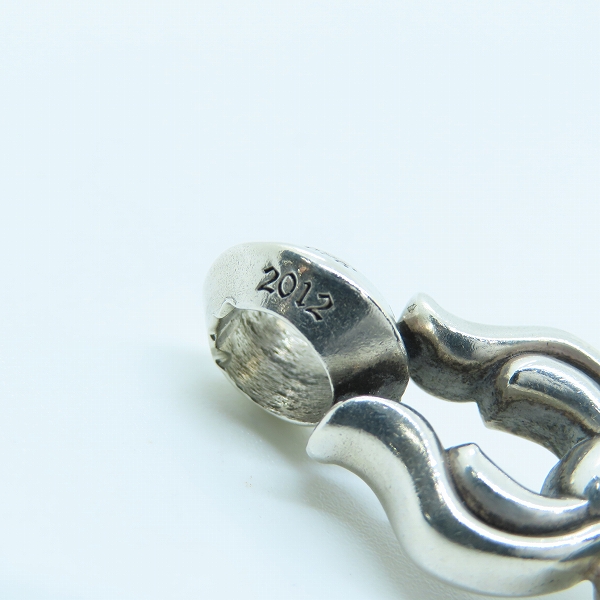 実際に弊社で買取させて頂いたCHROME HEARTS/クロムハーツ LARGE CROSS BALL/ラージクロスボール ペンダントの画像 4枚目