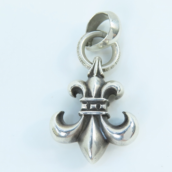 実際に弊社で買取させて頂いたCHROME HEARTS/クロムハーツ BSフレアペンダントwベイルの画像 1枚目