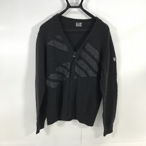 実際に弊社で買取させて頂いた【JPタグ】EA7 EMPORIO ARMANI/エンポリオアルマーニ ジップアップ セーター 6YPEZ2 PM03Z/XXL