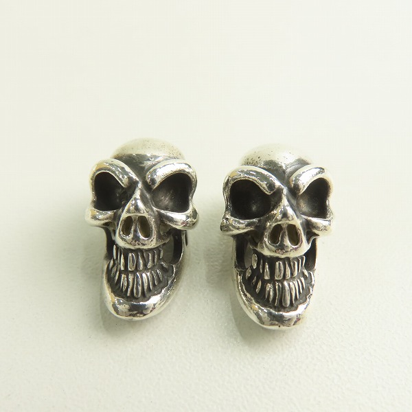 実際に弊社で買取させて頂いたBill Wall Leather/BWL/ビルウォールレザー グッドラック スカル ビーズ 2点セットの画像 1枚目