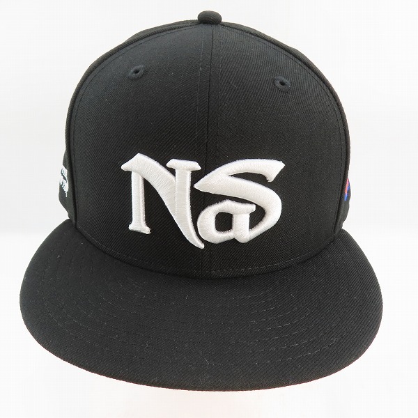 実際に弊社で買取させて頂いた(1)NEW ERA×APPLEBUM×nas/ニューエラ×アップルバム 9FIFTY キャップ/帽子 NA2120901 M/Lの画像 1枚目