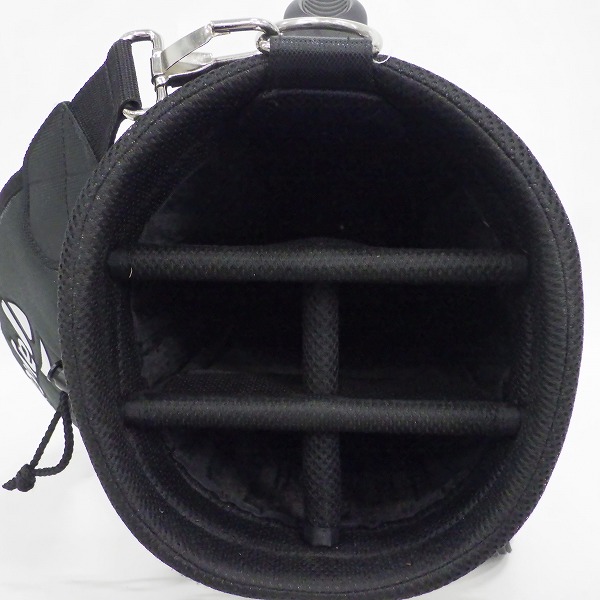 実際に弊社で買取させて頂いたTaylorMade/テーラーメイド ゴルフ CCK76 9型 5分割 キャディバッグ ホワイトｘブラックの画像 3枚目