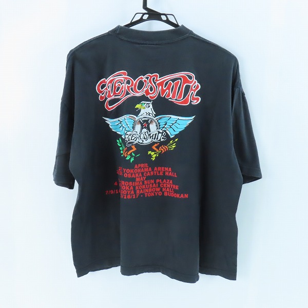 実際に弊社で買取させて頂いたAerosmith/エアロスミス 1993 ツアー ヴィンテージ バンドTシャツの画像 1枚目