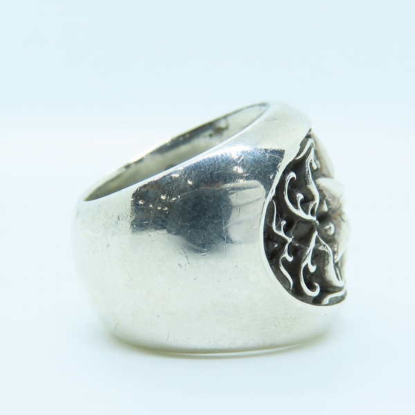 実際に弊社で買取させて頂いた【インボイス原本】CHROME HEARTS/クロムハーツ クラシックオーバルスターリング/18.5-19.5号の画像 4枚目