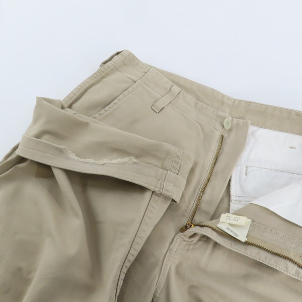 実際に弊社で買取させて頂いたCarhartt/カーハート カーゴパンツ ベージュ 0079/Mの画像 6枚目
