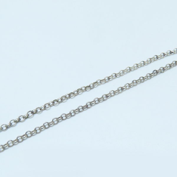 実際に弊社で買取させて頂いたCHROME HEARTS/クロムハーツ ロールチェーン/ネックチェーン ネックレス 16inchの画像 2枚目