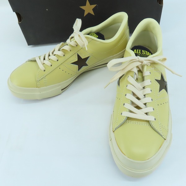 実際に弊社で買取させて頂いたCONVERSE/コンバース ONE STAR OX CREAM レザー スニーカー/7.5
