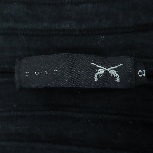 実際に弊社で買取させて頂いたRoar/ロアー フードスワロ 二丁拳銃ジップアップパーカー 06FRT-07 2の画像 2枚目