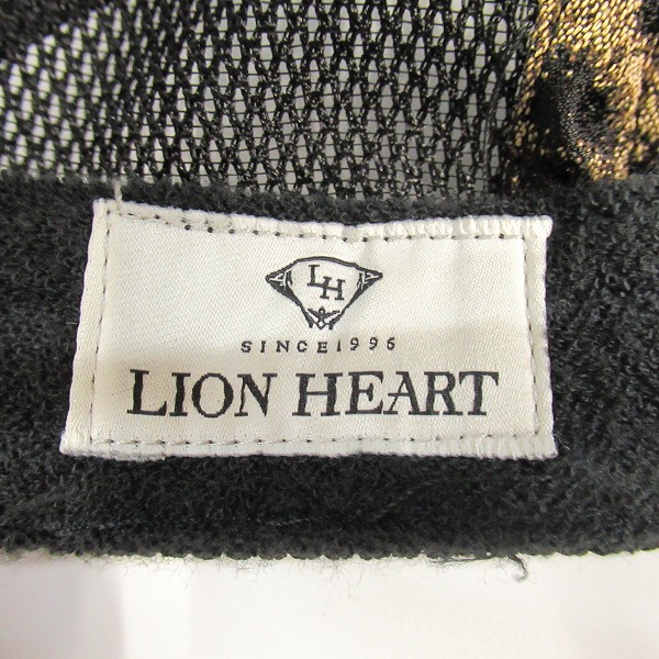 実際に弊社で買取させて頂いたRoen×LION HEART/ロエン×ライオンハート ドクロ ラインストーン メッシュキャップ Fの画像 5枚目