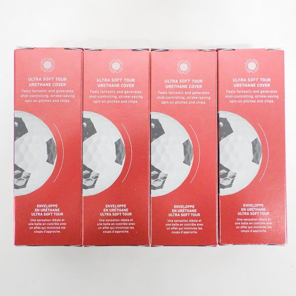 実際に弊社で買取させて頂いた【未使用】Callaway/キャロウェイ CHROME SOFT TRUVIS/クロムソフト ゴルフボール カエデ/楓柄 ホワイト 1ダース の画像 3枚目