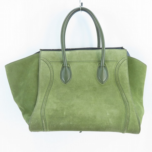 実際に弊社で買取させて頂いたCELINE/セリーヌ ラゲージ ミニショッパー スエード レザー ハンドバッグ/トートバッグの画像 1枚目