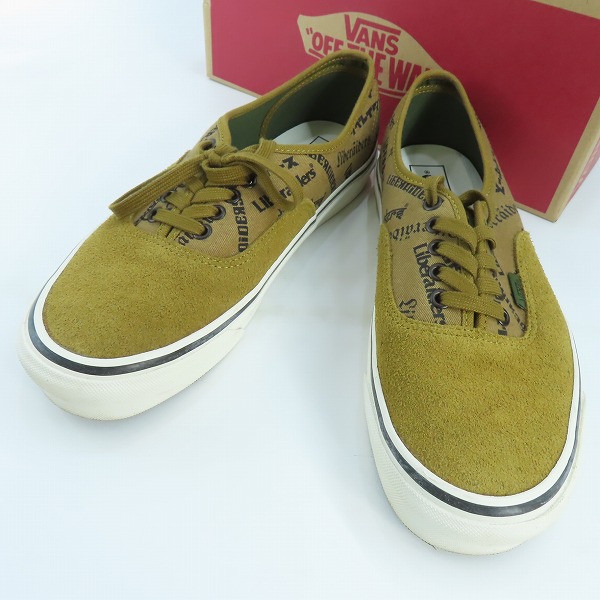 実際に弊社で買取させて頂いたVANS×Liberaiders /ヴァンズ リベレイダース  AUTHENTIC 44 DX 729022107/28.5