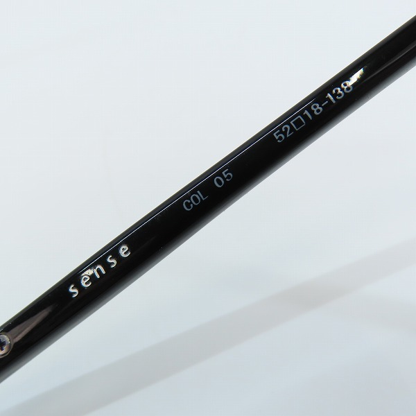 実際に弊社で買取させて頂いたJAPONISM/ジャポニズム 度入り眼鏡/メガネフレーム JS-109の画像 5枚目