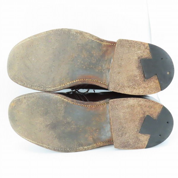 実際に弊社で買取させて頂いたALDEN/オールデン コードバンチャッカブーツ 13370/6Dの画像 2枚目