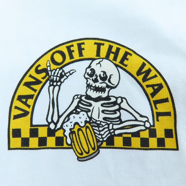 実際に弊社で買取させて頂いたVANS/バンズ OTW スカル半袖Tシャツ/XLの画像 3枚目
