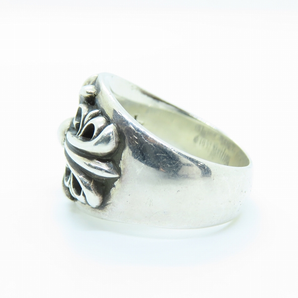 実際に弊社で買取させて頂いた【レシート付】CHROME HEARTS/クロムハーツ キーパーリング 指輪/26.5号の画像 2枚目