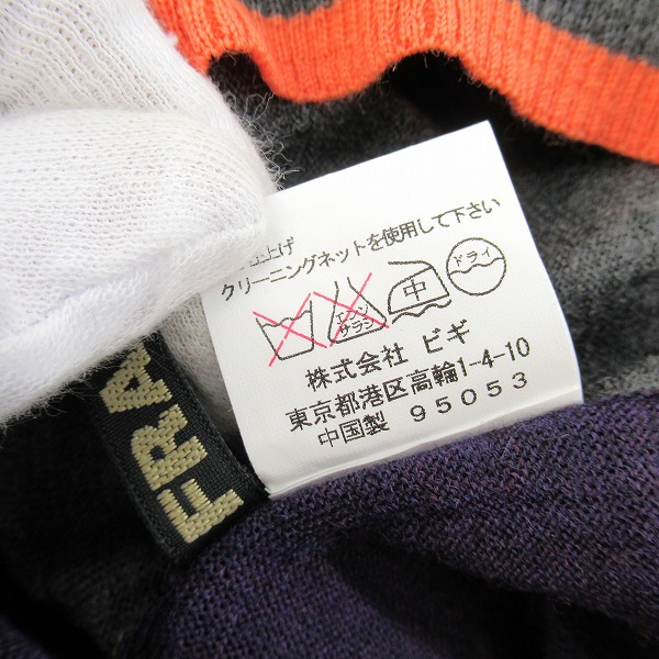 実際に弊社で買取させて頂いた【未使用】FRAPBOIS/フラボア ウール カットソー B1537RKW414/1の画像 3枚目