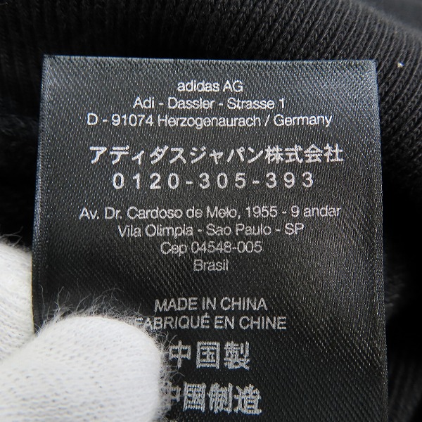 実際に弊社で買取させて頂いたY-3/ワイスリー 19AW ZIP HOODIE バックロゴ ジップアップ パーカー FJ0344 /XLの画像 5枚目