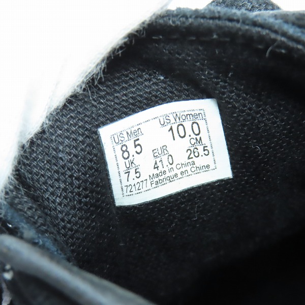 実際に弊社で買取させて頂いたVANS/ヴァンズ バンズ Bold Ni/ボールドニー スエード スニーカー/シューズ ブラック VN0A3WLPEMI/26.5の画像 5枚目