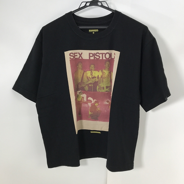 実際に弊社で買取させて頂いたNEIGHBORHOOD × SEX PISTOLS/ネイバーフッド × セックスピストルズ フォトプリント半袖Tシャツ /M