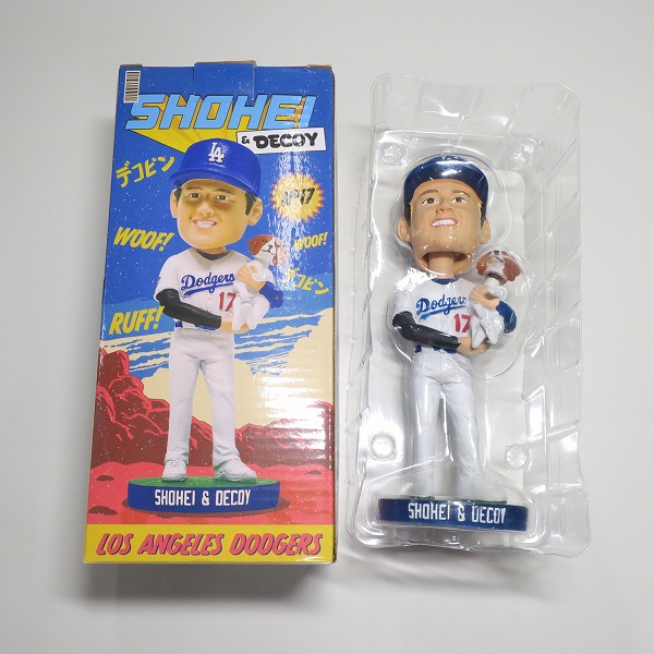実際に弊社で買取させて頂いたSHOHEI＆DECOY 2024年8月28日 DAISO提供 ドジャースタジアム 限定 大谷翔平＆デコピン ボブルヘッド フィギュアの画像 9枚目