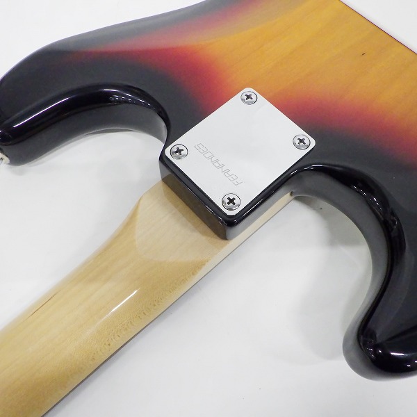 実際に弊社で買取させて頂いた★Fernandes/フェルナンデス ストラトキャスターType SSH エレキギター ソフトケース付の画像 8枚目