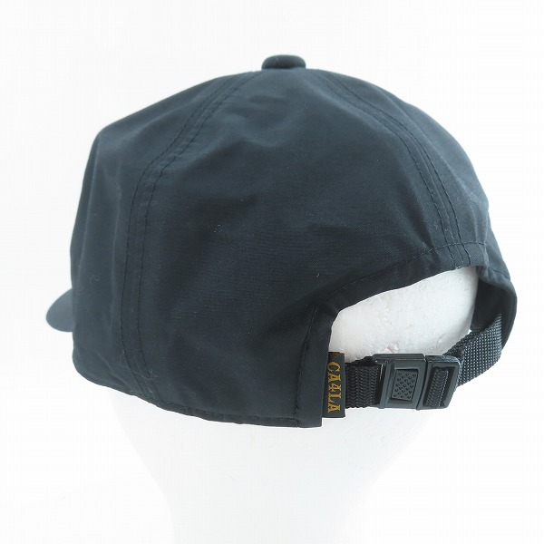 実際に弊社で買取させて頂いたCA4LA/カシラ プレーン キャップ ブラック ZKN01758の画像 2枚目