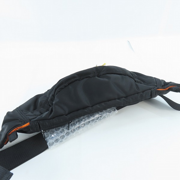 実際に弊社で買取させて頂いた(1)【未使用】PORTER/ポーター TANKER WAIST BAG (S) タンカー ウエストバッグ S ブラック/622-06629の画像 2枚目