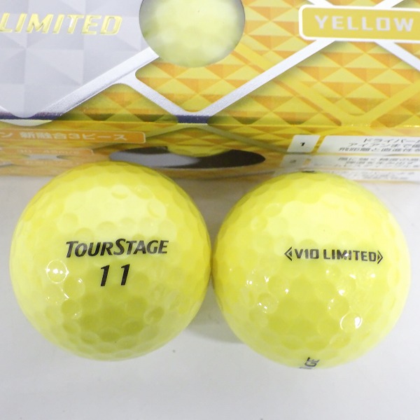 実際に弊社で買取させて頂いた【未使用】BRIDGESTONE/ブリヂストン TOURSTAGE/ツアーステージ EXTRA DISTANCE,V10 LIMITED他 ゴルフボール 5スリーブの画像 3枚目