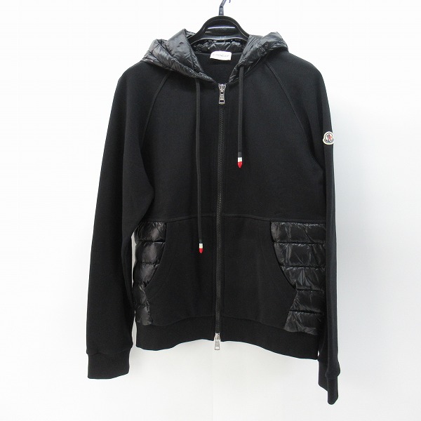 実際に弊社で買取させて頂いた【JPタグ】MONCLER/モンクレール MAGLIONE TRICOT CARDIGAN ニット切替 ダウンジャケット D20918400600 80985/L