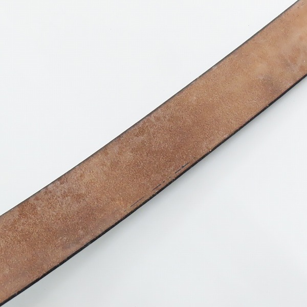 実際に弊社で買取させて頂いたBEAMS/ビームス レザーベルト ブラックの画像 6枚目