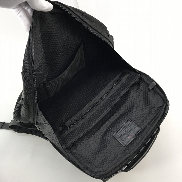 実際に弊社で買取させて頂いたTUMI/トゥミ ALPHA/アルファ ナイロン リュックサック/バックパック 22681DHの画像 3枚目